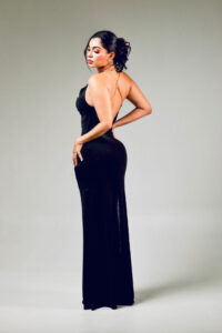 Slim Black hair Escort Munich